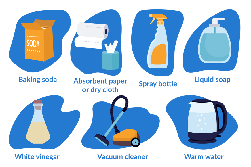 tools for cleaning a mattress